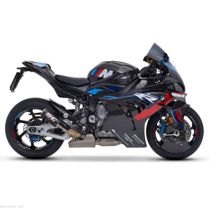 bmw s1000rr m1000rr full system slipon titanium exhaust crt sc-project BMW / S1000RR / 2025
