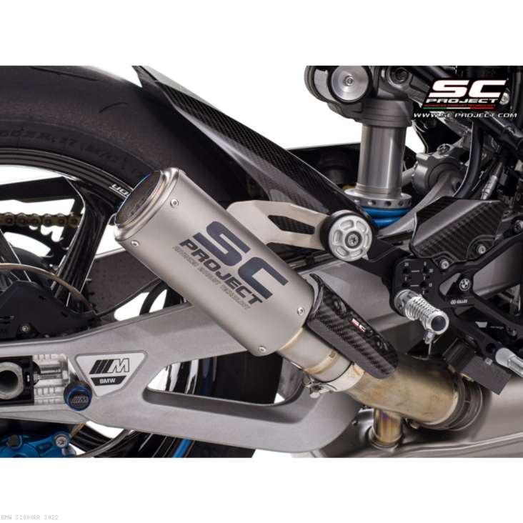 bmw s1000rr m1000rr full system slipon titanium exhaust crt sc-project BMW / S1000RR / 2022