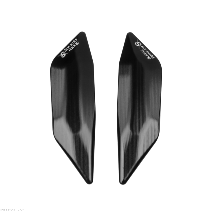 Billet Aluminum Mirror Block Off Plates by Bonamici BMW / S1000RR / 2020