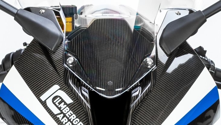 Carbon Fiber Cockpit Gauge Cover by Ilmberger Carbon BMW / S1000RR M Package / 2020