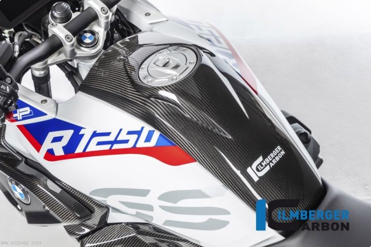 Carbon Fiber Tank Cover by Ilmberger Carbon BMW / R1250GS / 2019