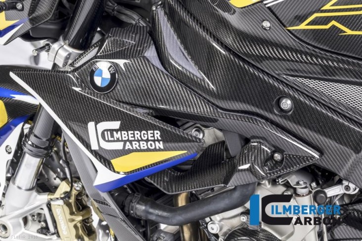 Carbon Fiber Left Side Fairing Panel by Ilmberger Carbon BMW / S1000R / 2018