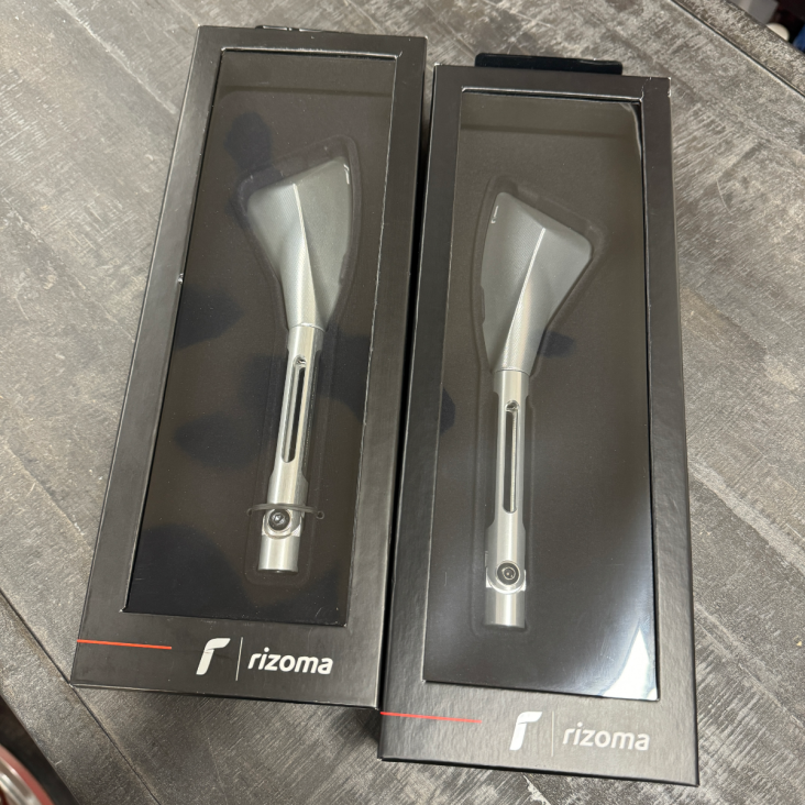 Open Box "Tomok" Side Mount Style Universal Mirror by Rizoma