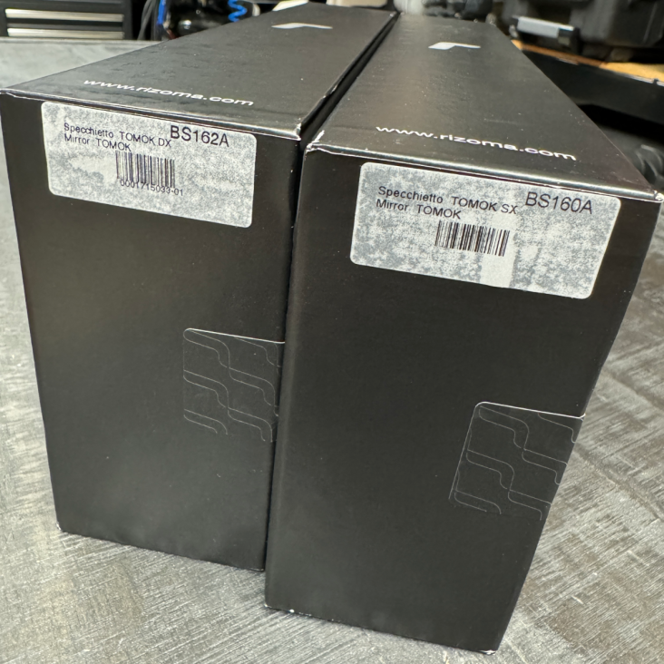 Open Box "Tomok" Side Mount Style Universal Mirror by Rizoma