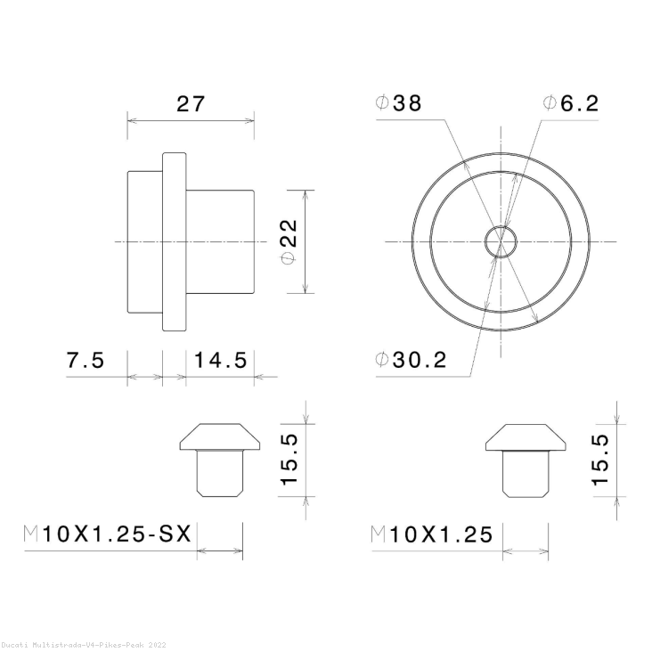  Ducati / Multistrada V4 Pikes Peak / 2022