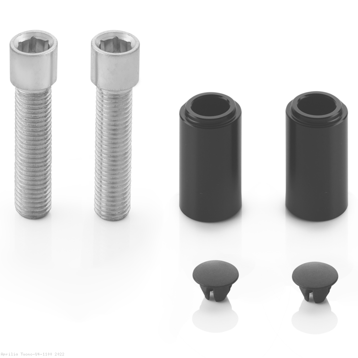 Rizoma "STEALTH" Naked Mount Mirror Adapters Aprilia / Tuono V4 1100 / 2022