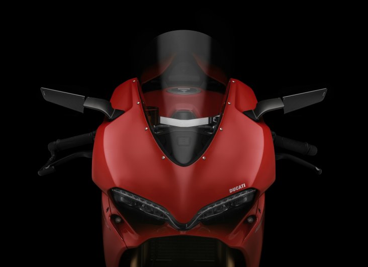 "STEALTH" Sport Mount Style Winglet Mirror Set by Rizoma
