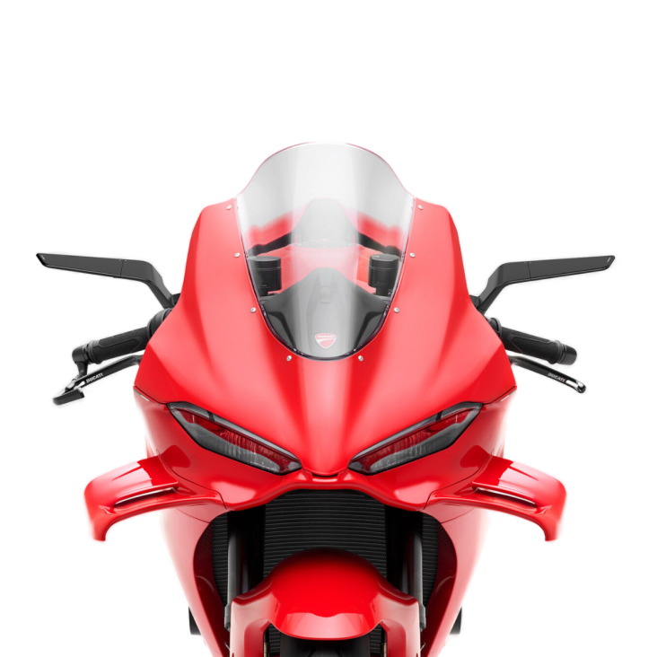 "STEALTH" Sport Mount Style Winglet Mirror Set by Rizoma