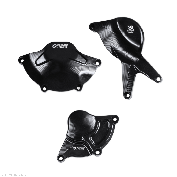 Billet Aluminum Engine Case Savers by Bonamici Suzuki / GSX-R1000 / 2018