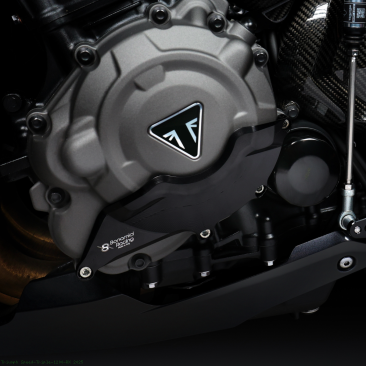 Triumph Speed Triple 1200 Billet Aluminum Engine Case Savers by Bonamici CP131 Triumph / Speed Triple 1200 RX / 2025