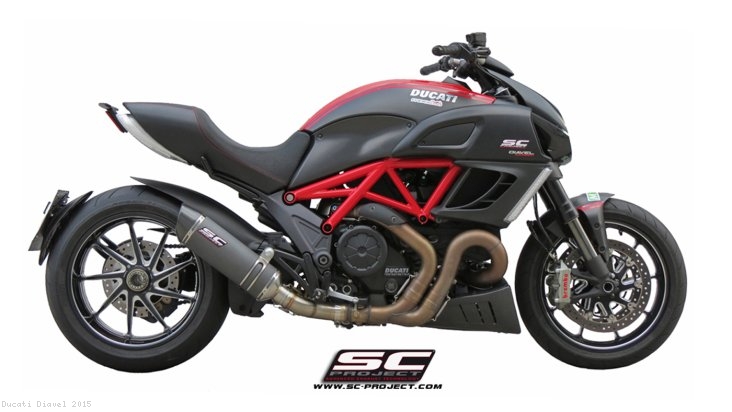 Oval Exhaust by SC-Project Ducati / Diavel / 2015