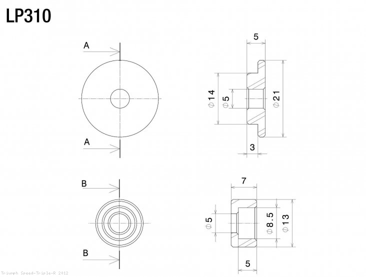  Triumph / Speed Triple R / 2012