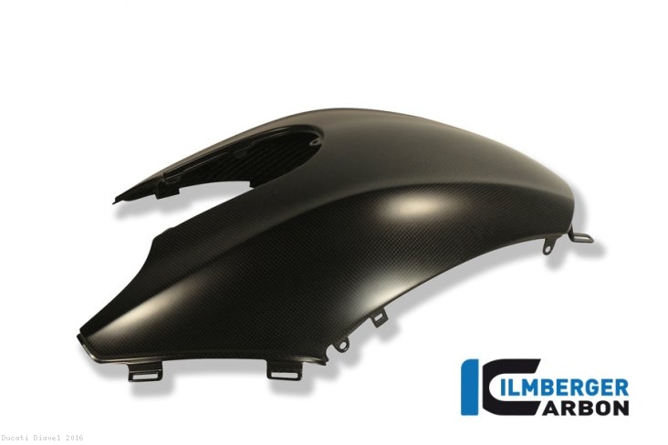 Carbon Fiber Tank Cover by Ilmberger Carbon Ducati / Diavel / 2016