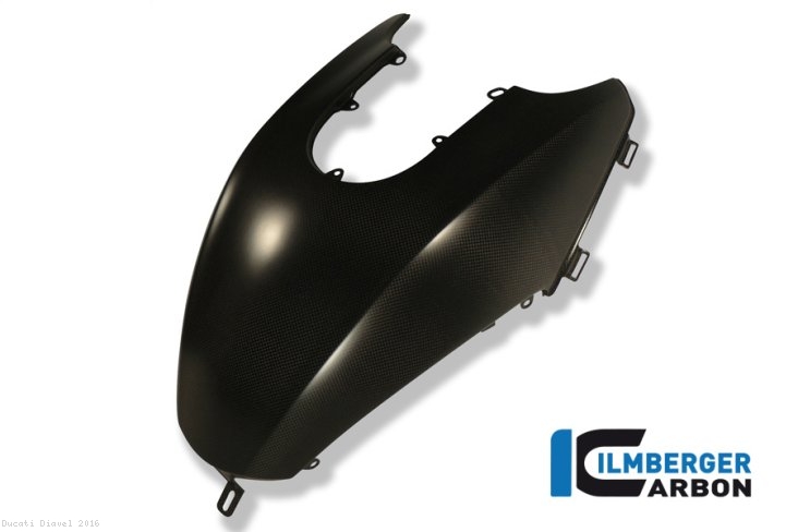 Carbon Fiber Tank Cover by Ilmberger Carbon Ducati / Diavel / 2016