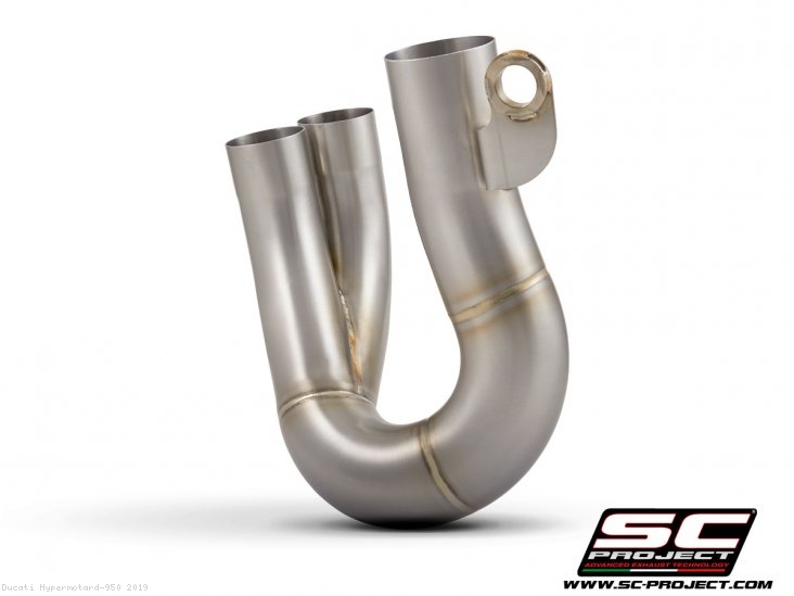 DeCat Link Pipe by SC-Project Ducati / Hypermotard 950 / 2019