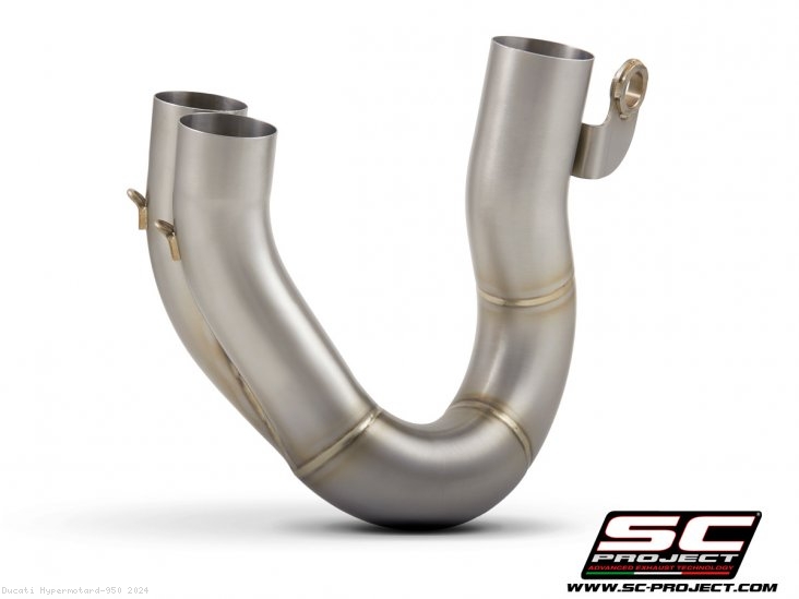 DeCat Link Pipe by SC-Project Ducati / Hypermotard 950 / 2024