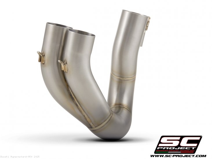 DeCat Link Pipe by SC-Project Ducati / Hypermotard 950 / 2025
