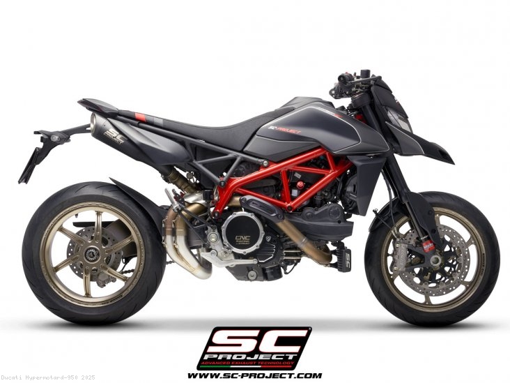 DeCat Link Pipe by SC-Project Ducati / Hypermotard 950 / 2025