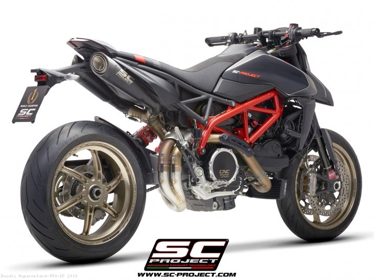 DeCat Link Pipe by SC-Project Ducati / Hypermotard 950 SP / 2019
