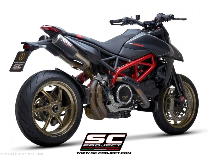 CR-T Exhaust by SC-Project Ducati / Hypermotard 950 SP / 2021