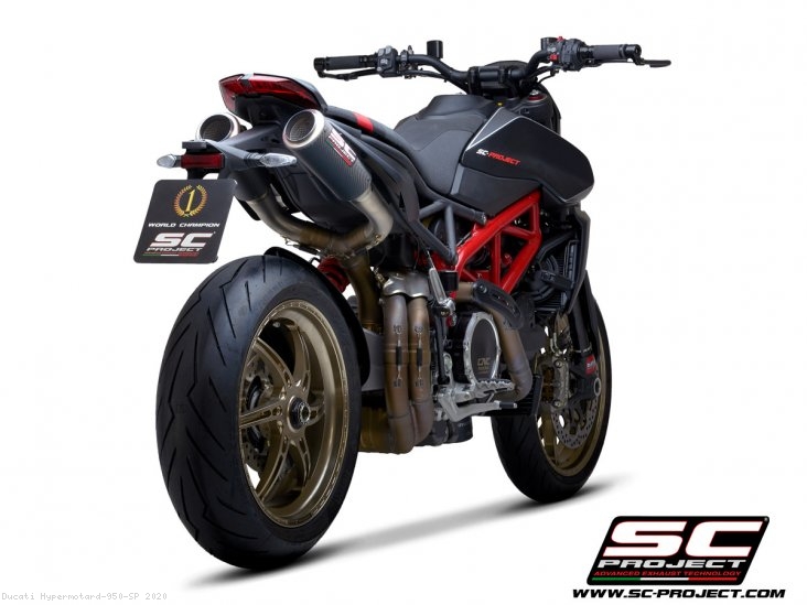 CR-T Exhaust by SC-Project Ducati / Hypermotard 950 SP / 2020