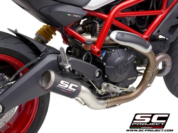 CR-T Exhaust by SC-Project Ducati / Monster 797 / 2020
