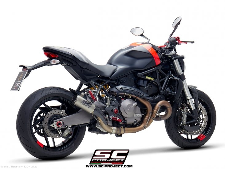 CR-T Exhaust by SC-Project Ducati / Monster 1200 / 2021