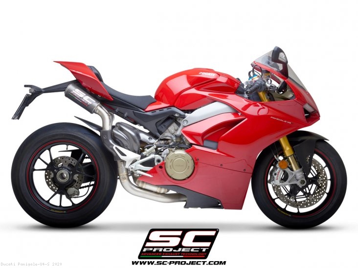 CR-T Exhaust by SC-Project Ducati / Panigale V4 S / 2020