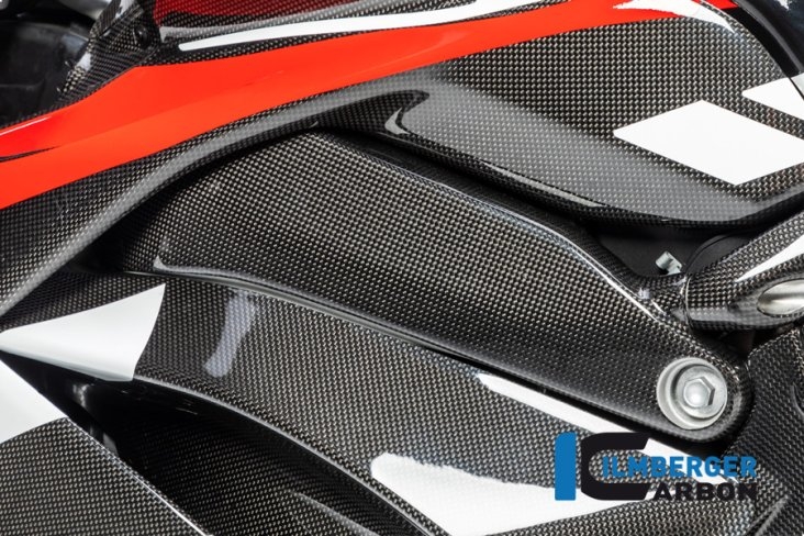 Carbon Fiber Left Side Frame Cover by Ilmberger Carbon Ducati / Panigale V4 Speciale / 2019