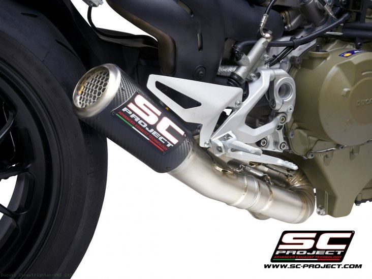 CR-T Exhaust by SC-Project Ducati / Streetfighter V4S / 2024