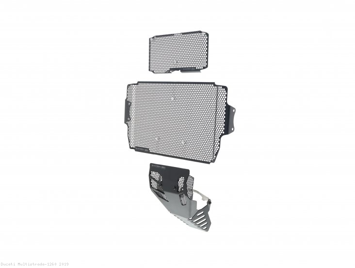 Radiator Oil Cooler and Engine Guard Kit by Evotech Performance Ducati / Multistrada 1260 / 2019
