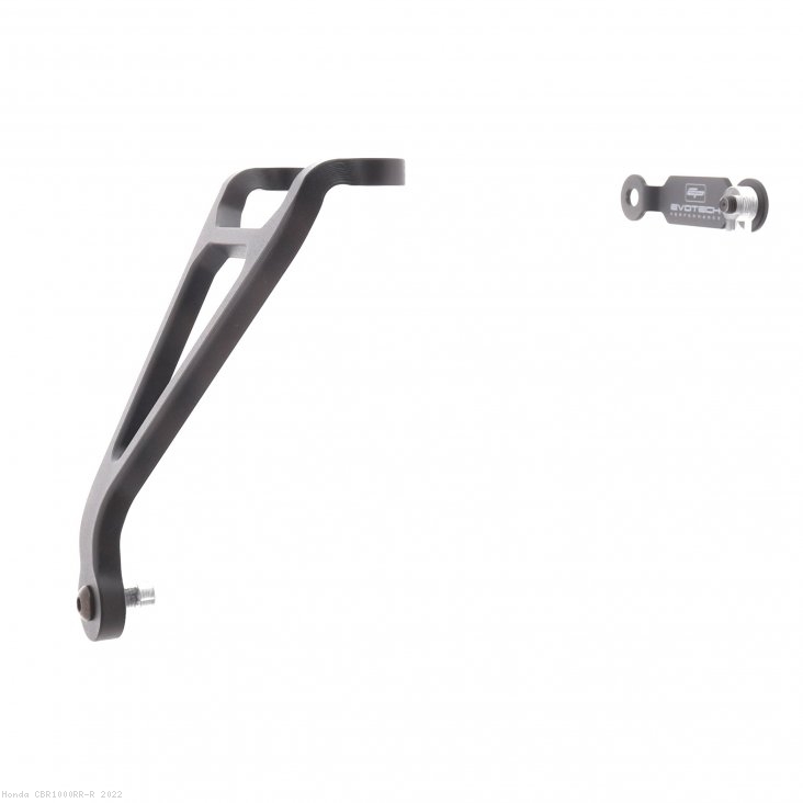 Exhaust Hanger Bracket with Passenger Peg Block Off by Evotech Performance Honda / CBR1000RR-R / 2022