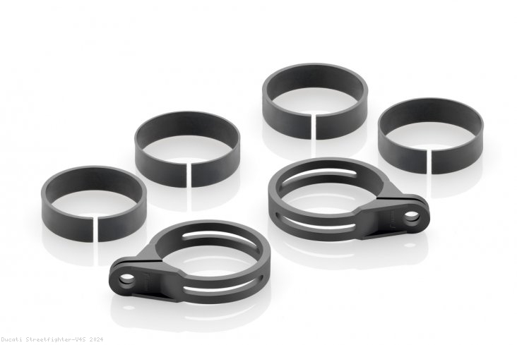 Front Fork Turn Signal Mount Set by Rizoma Ducati / Streetfighter V4S / 2024