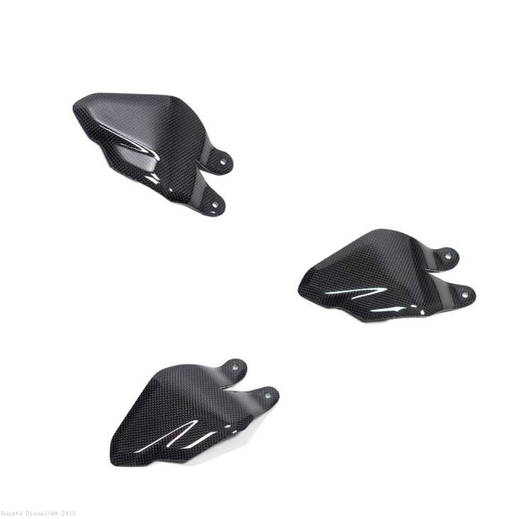 Carbon Fiber Heel Guard by Ilmberger Carbon Ducati / Diavel V4 / 2023