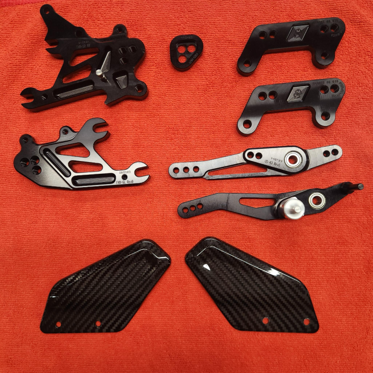 Open Box FXR Adjustable Rearsets by Gilles Tooling