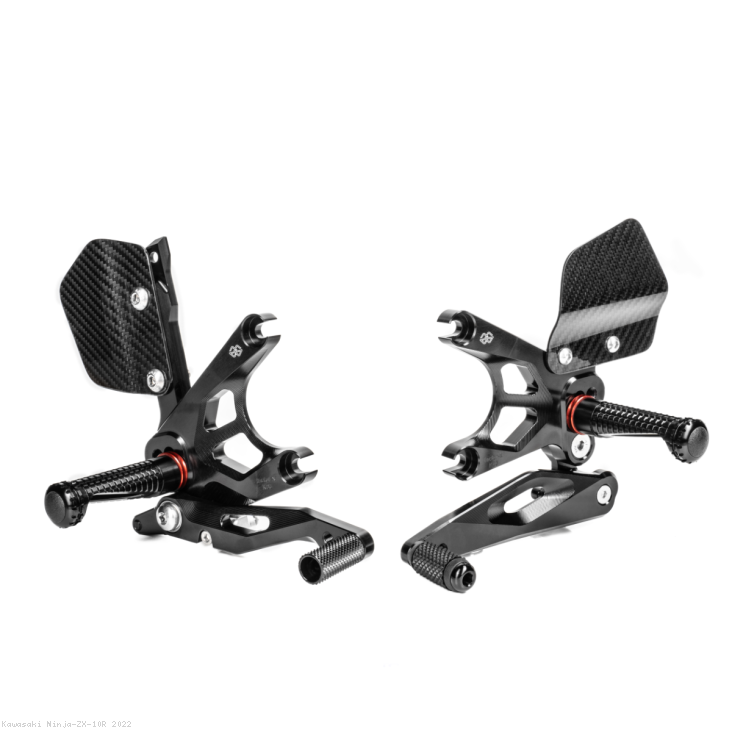 FXR Adjustable Rearsets by Gilles Tooling Kawasaki / Ninja ZX-10R / 2022