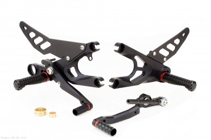 FXR Adjustable Rearsets by Gilles Tooling Yamaha / YZF-R6 / 2017
