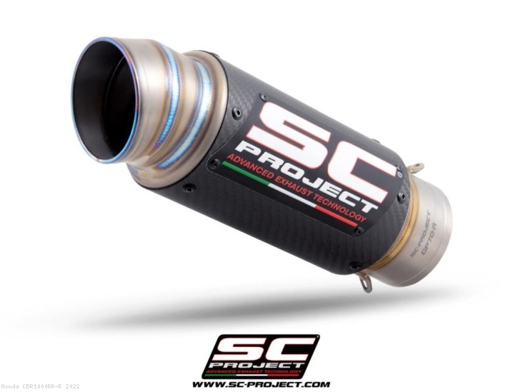GP70-R Exhaust by SC-Project Honda / CBR1000RR-R / 2022