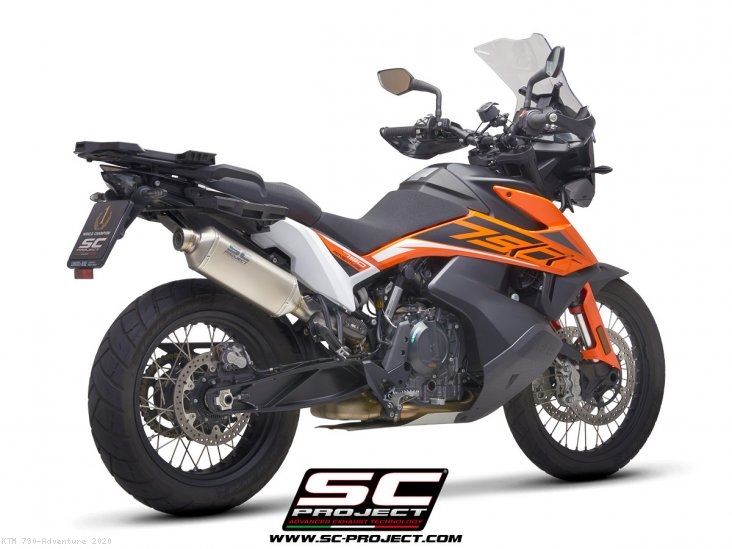 Rally Raid Exhaust by SC-Project KTM / 790 Adventure / 2020