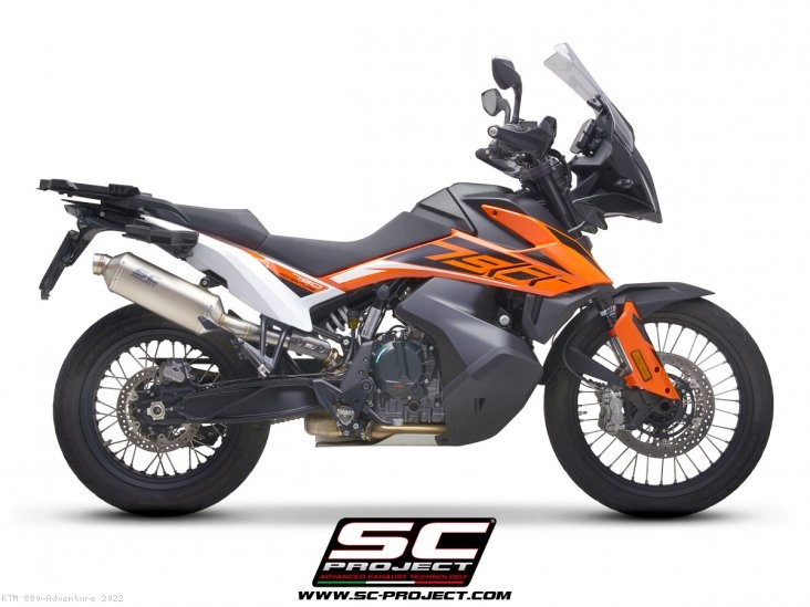 Rally Raid Exhaust by SC-Project KTM / 890 Adventure / 2022
