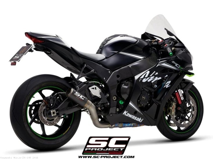 CR-T Exhaust by SC-Project Kawasaki / Ninja ZX-10R / 2016