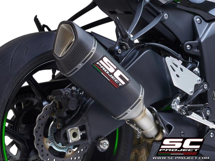 SC1-R Exhaust by SC-Project Kawasaki / Ninja ZX-6R 636 / 2019