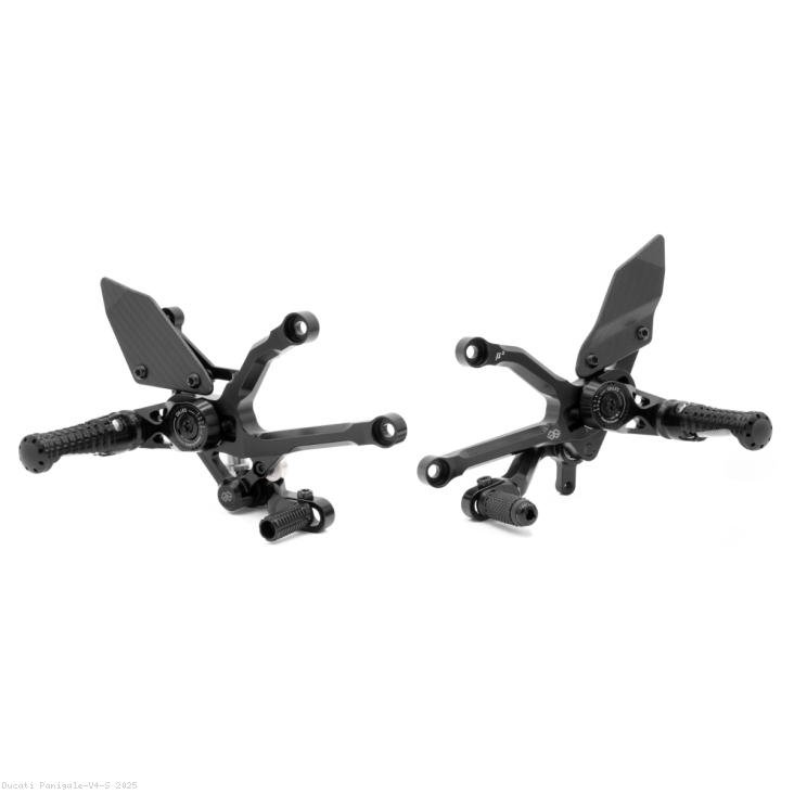 MUE2 Adjustable Rearsets by Gilles Tooling Ducati / Panigale V4 S / 2025