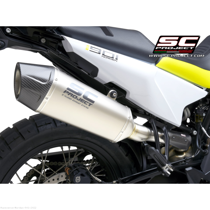 X-Plorer II Exhaust by SC-Project Husqvarna / Norden 901 / 2022