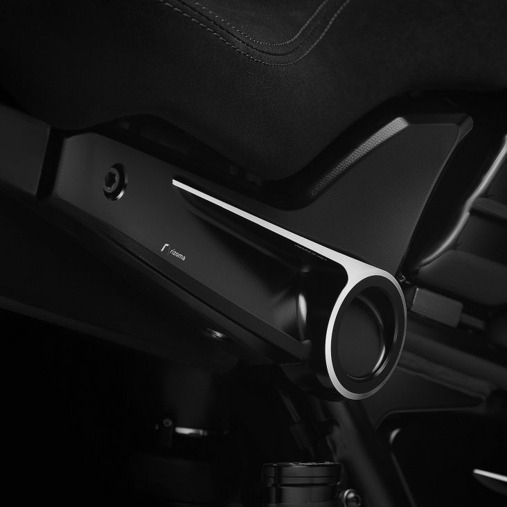 Aluminum Seat Support Side Covers by Rizoma