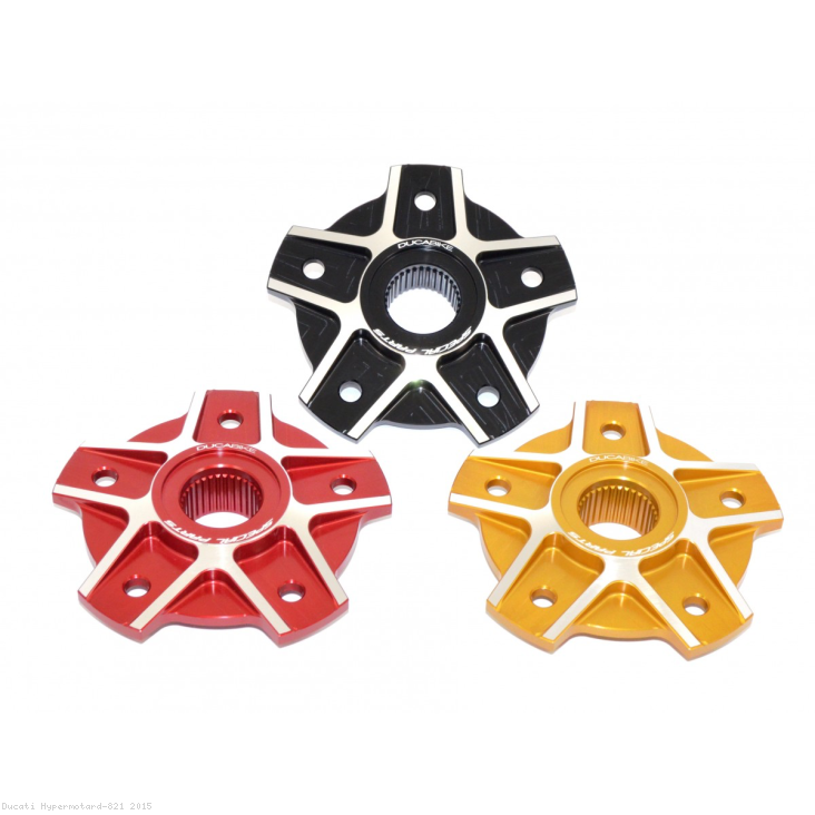 5 Hole Rear Sprocket Carrier Flange Cover by DBK Special Parts Ducati / Hypermotard 821 / 2015