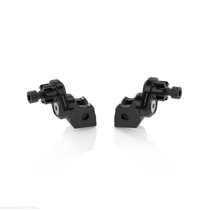 Eccentric Rider Footpeg Adapter Kit by Rizoma Ducati / Multistrada V4 / 2022