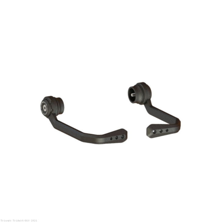 Brake and Clutch Lever Guard Set by Evotech Performance Triumph / Trident 660 / 2021