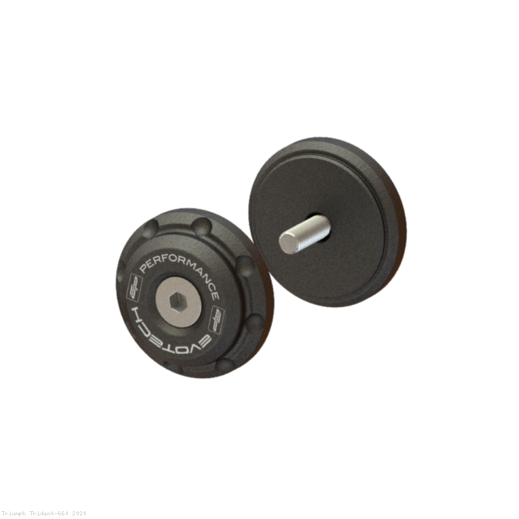 Weighted Bar End Kit by Evotech Performance Triumph / Trident 660 / 2020