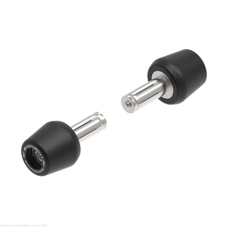 Weighted Bar End Kit by Evotech Performance Ducati / Streetfighter V2 S / 2025